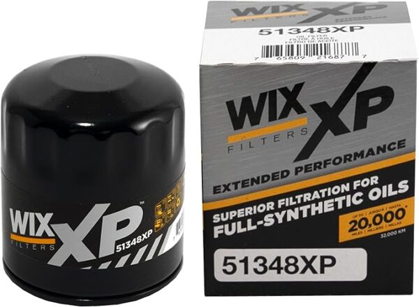 WIX 51348XP WIX XP Oil Filter - Synthetic Oil - Chrysler/Dodge/Jeep, GM, Saturn Lexus, Saab, Suzuki, Toyota, Ford, Lincoln, Mercury, Land Rover, Mazda, VW