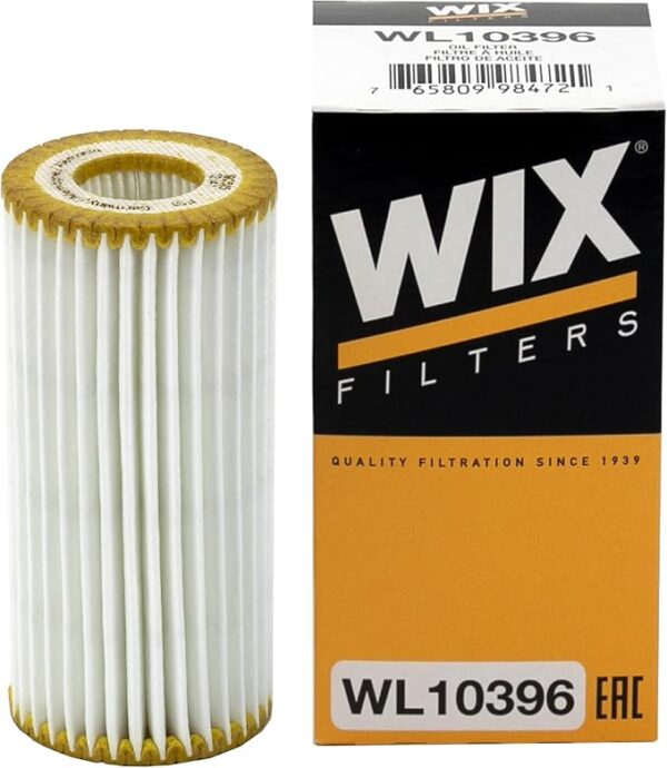 WIX WL10396 Oil Filter Synthetic and High Mileage Oil - Audi, Porsche, VW (12-20)