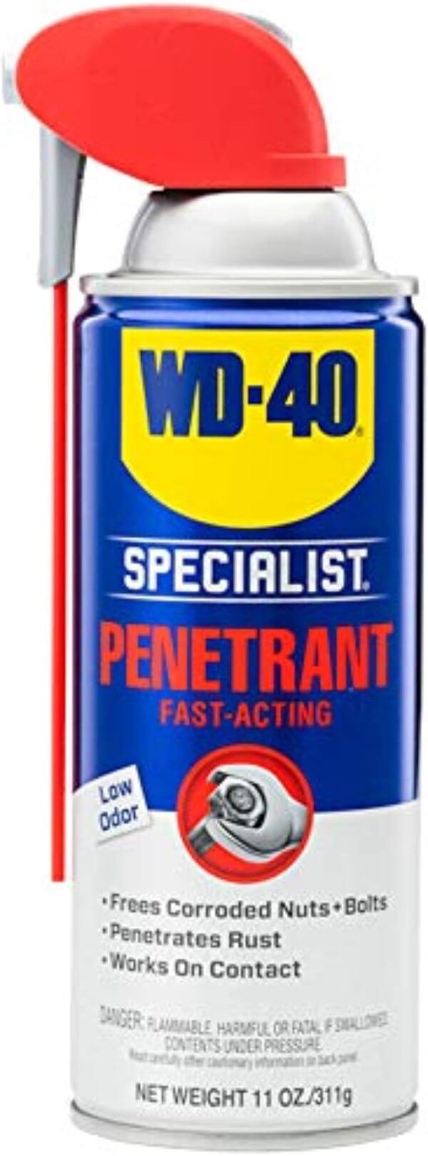 WD-40 Specialist Penetrant with Straw - 11 Oz.